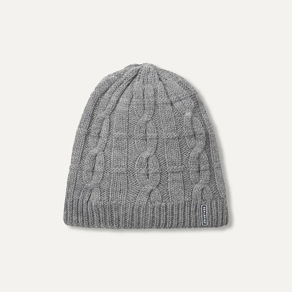 Sealskinz Waterproof Cold Weather Cable Knit Beanie Hat NWOT